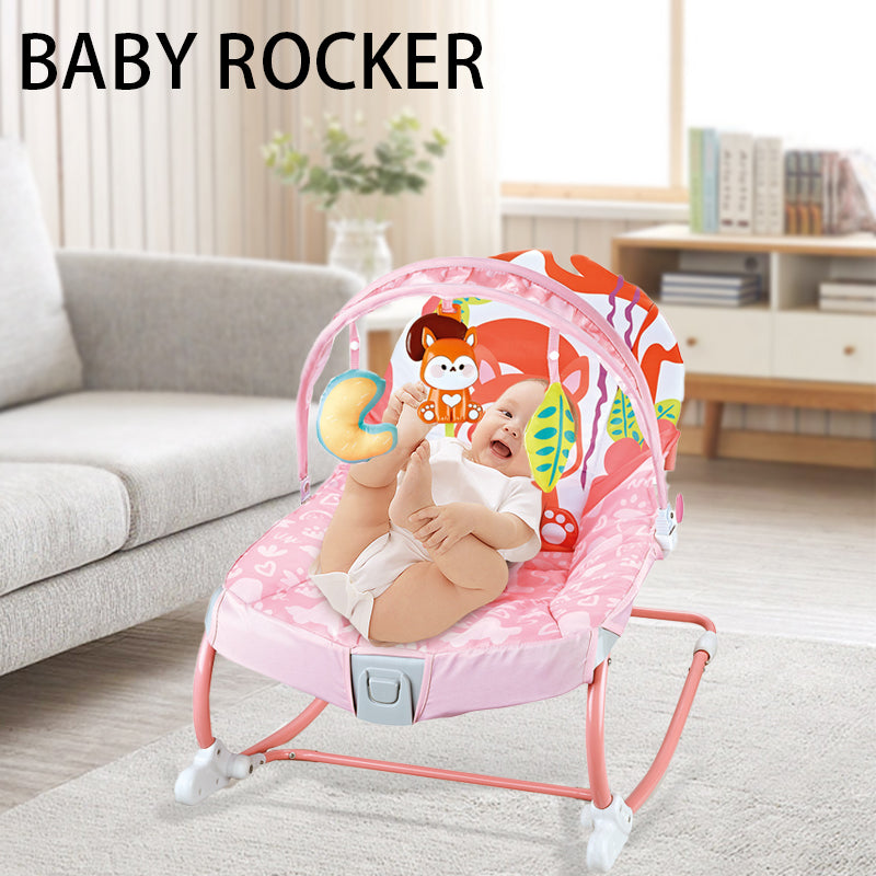 Baby Rocker With Soothing Vibrations And Music