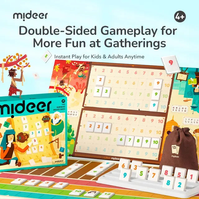 mideer The Numbers Board Game