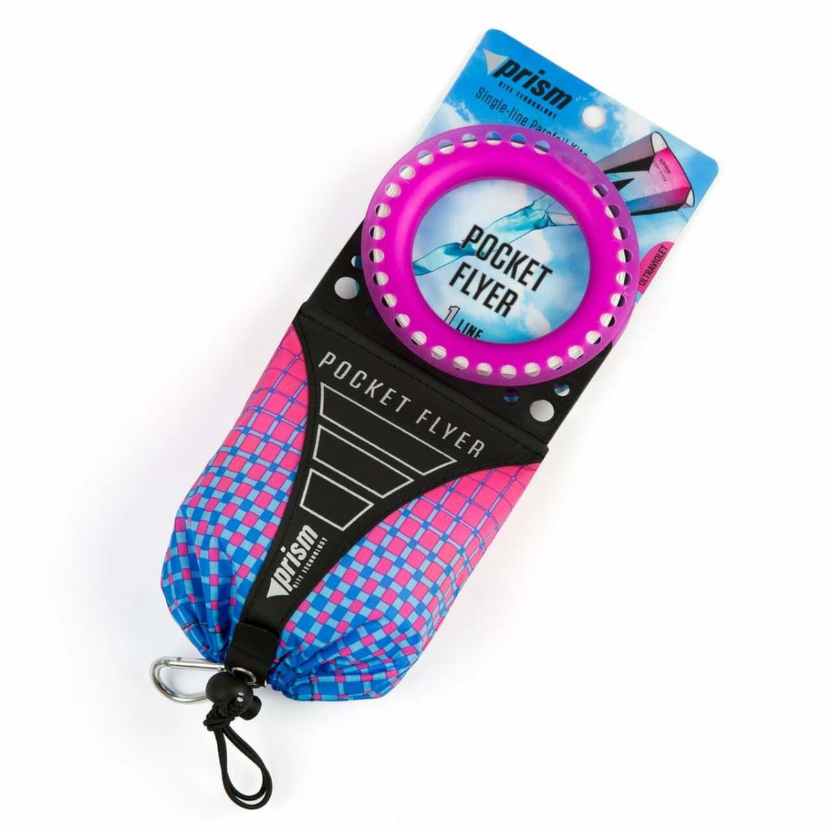 Prism Pocket Flyer Single Line Kite Purple