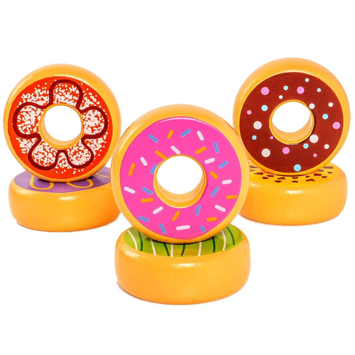Viga - Donuts Playset - 6 Pieces