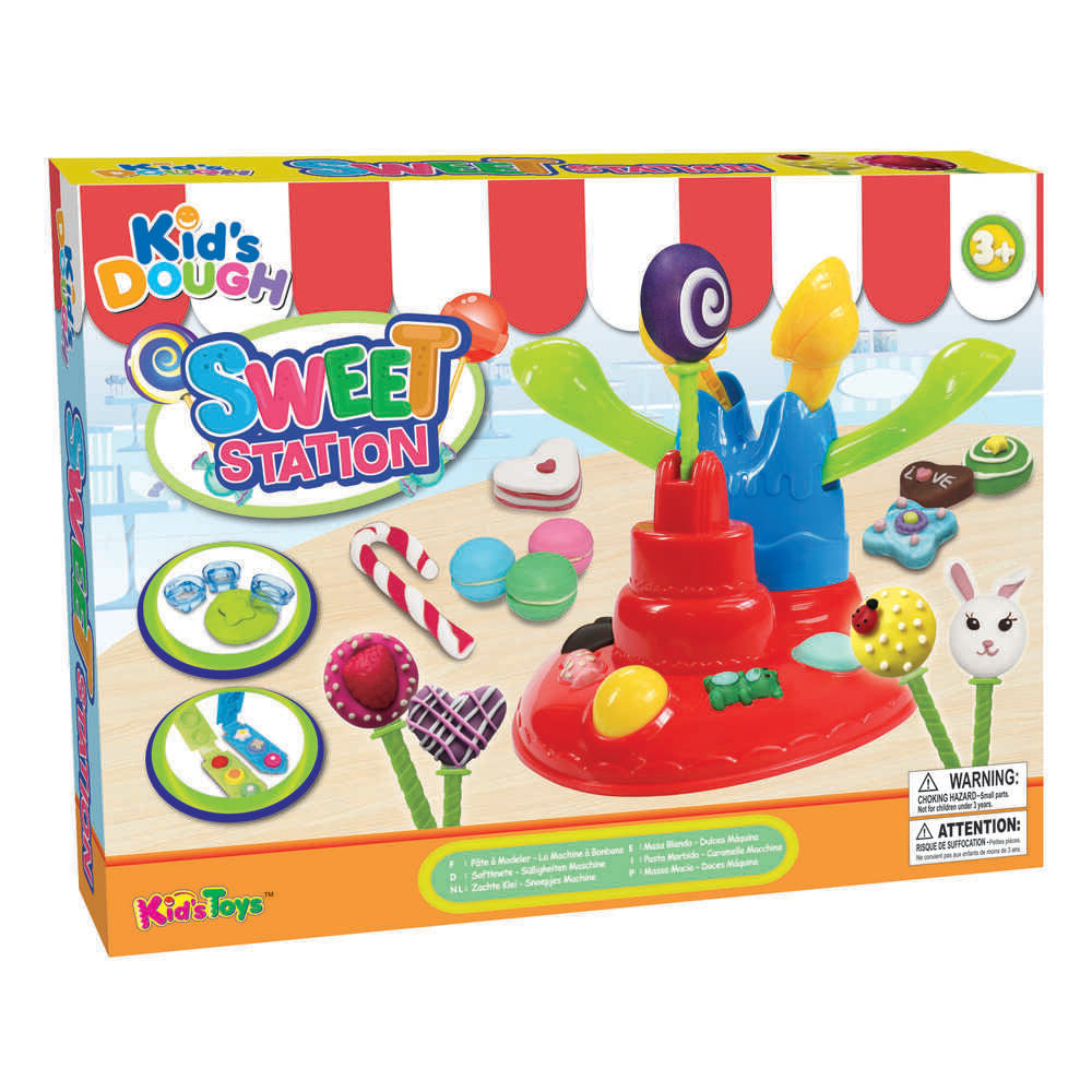 Kids Dough Sweet Station 50 Grams-4 Pack