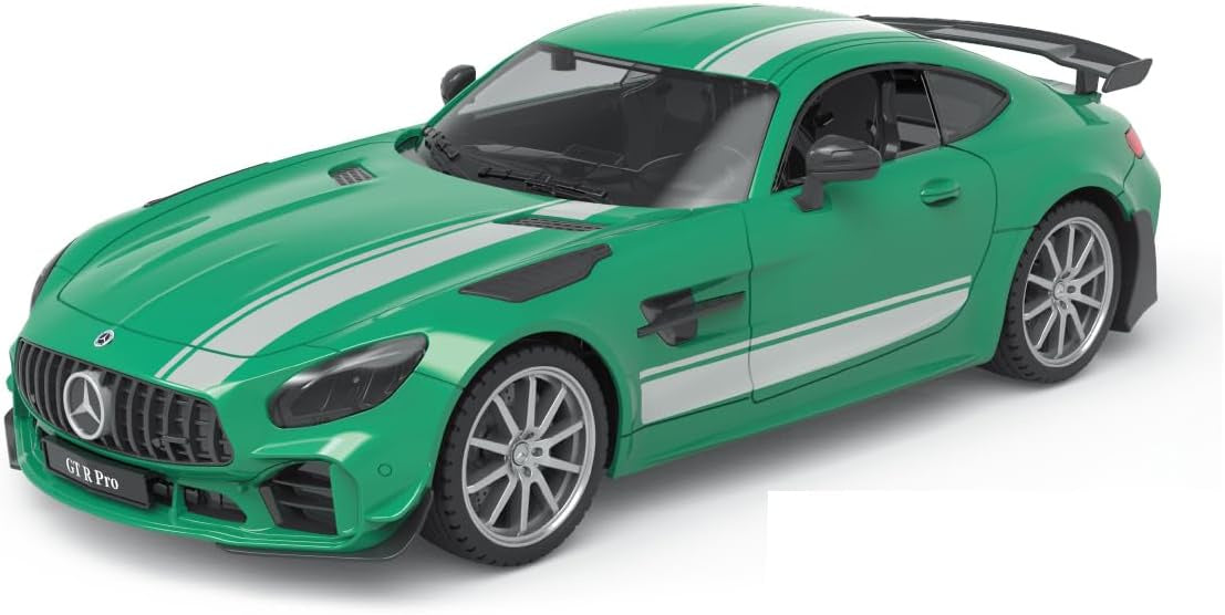 سيارة مرسيدس AMG RC بمقياس 1:16 – إثارة القيادة الحقيقية – رمادي وأخضر