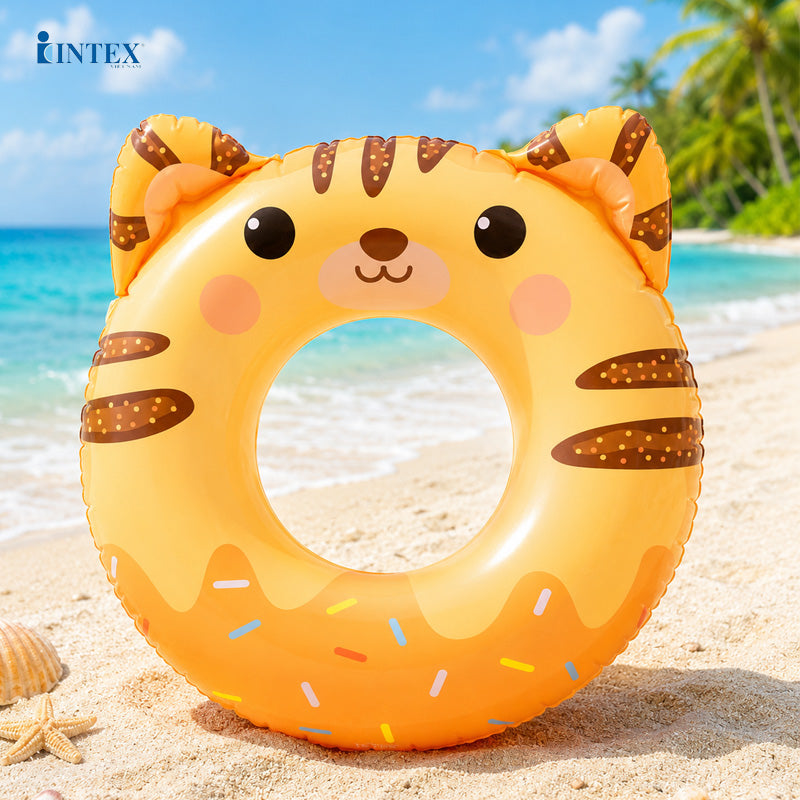Intex Cute Animal Tubes-Cute Animal Yellow