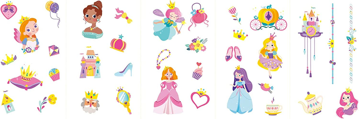 Avenir - Nail Stickers and Tattoos Princess Series