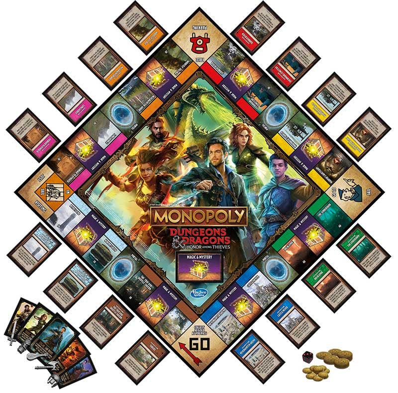 MONOPOLY DUNGEONS AND DRAGONS MOVIE