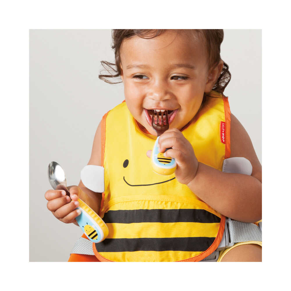 Zootensils Fork & Spoon Bee