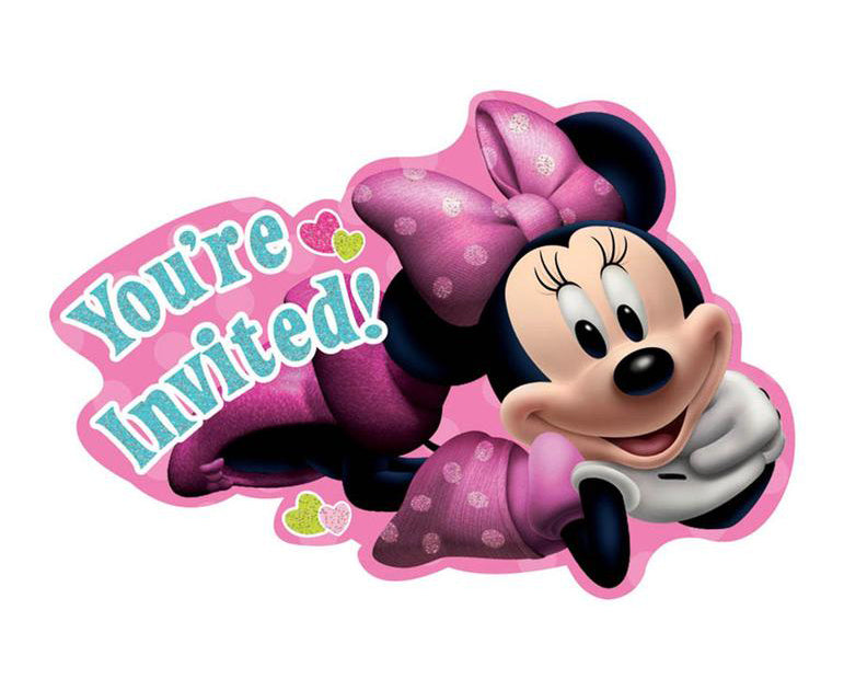 Minnie Mouse Invitation