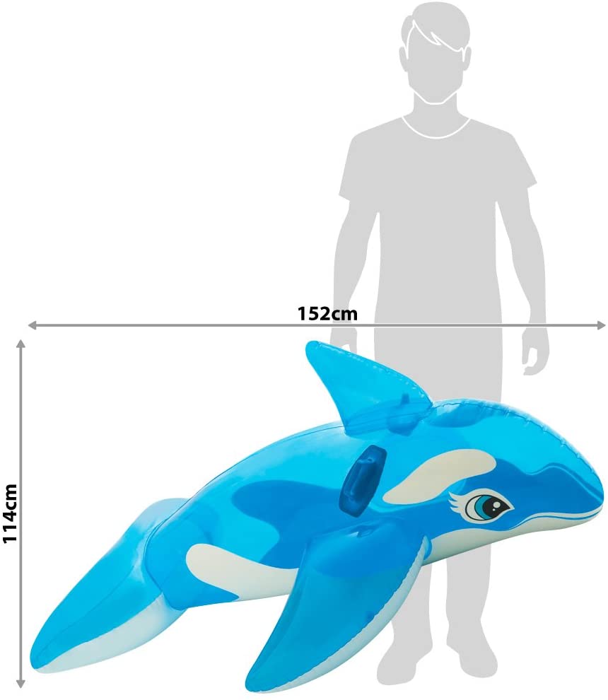 Intex - Lil Whale Ride-On Blue