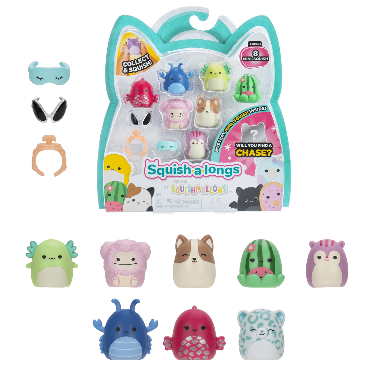SQUISHMALLOWS SQUISH-A-LONGS -SQAL0021