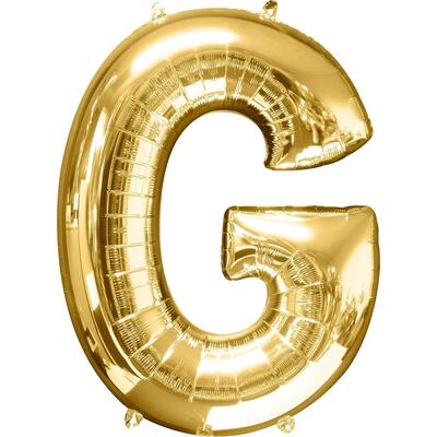 Balloon - Gold - Letter G
