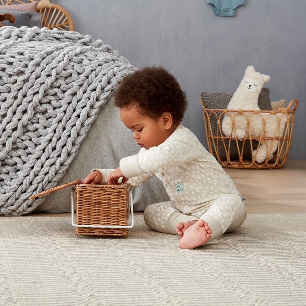 Ergopouch - Bamboo Layers Long Sleeve Sleep Wear 0.2 Tog-Fawn-1 Year
