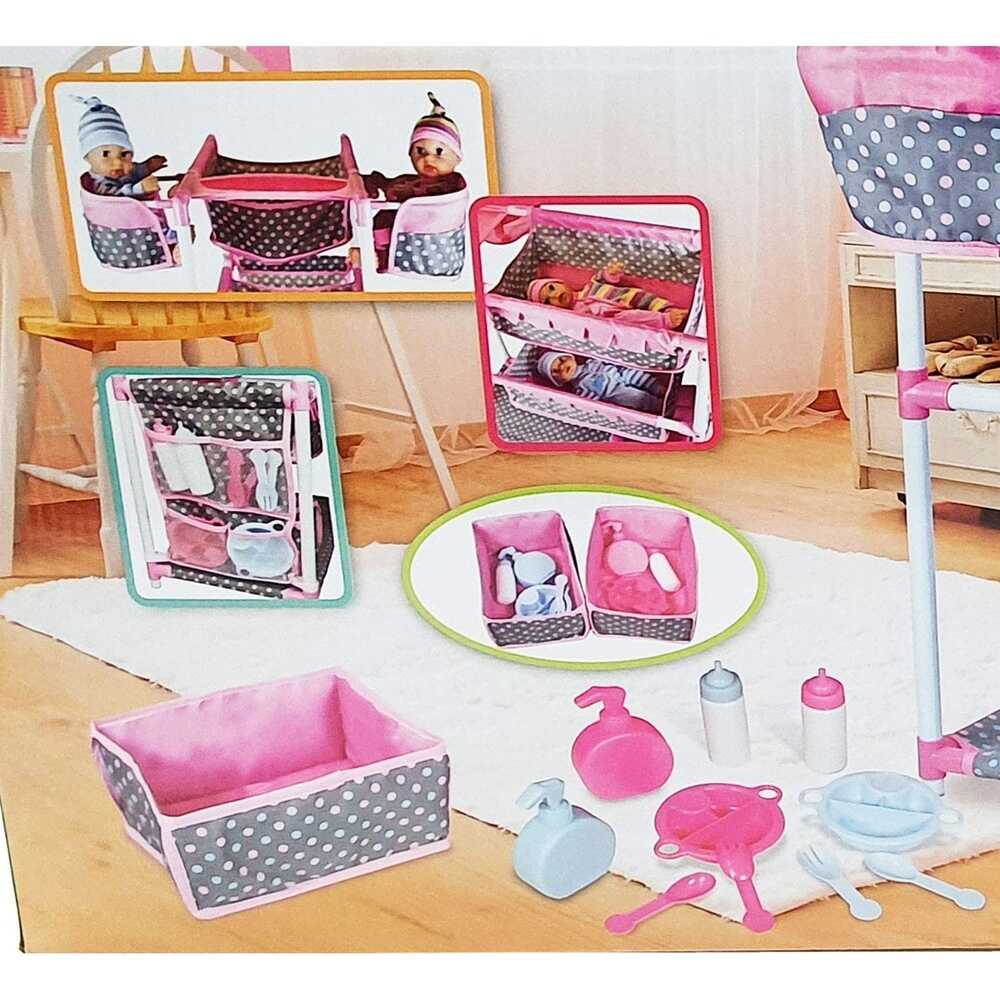 Doll Twin Baby Doll With Baby Care Centre - 30 Inch