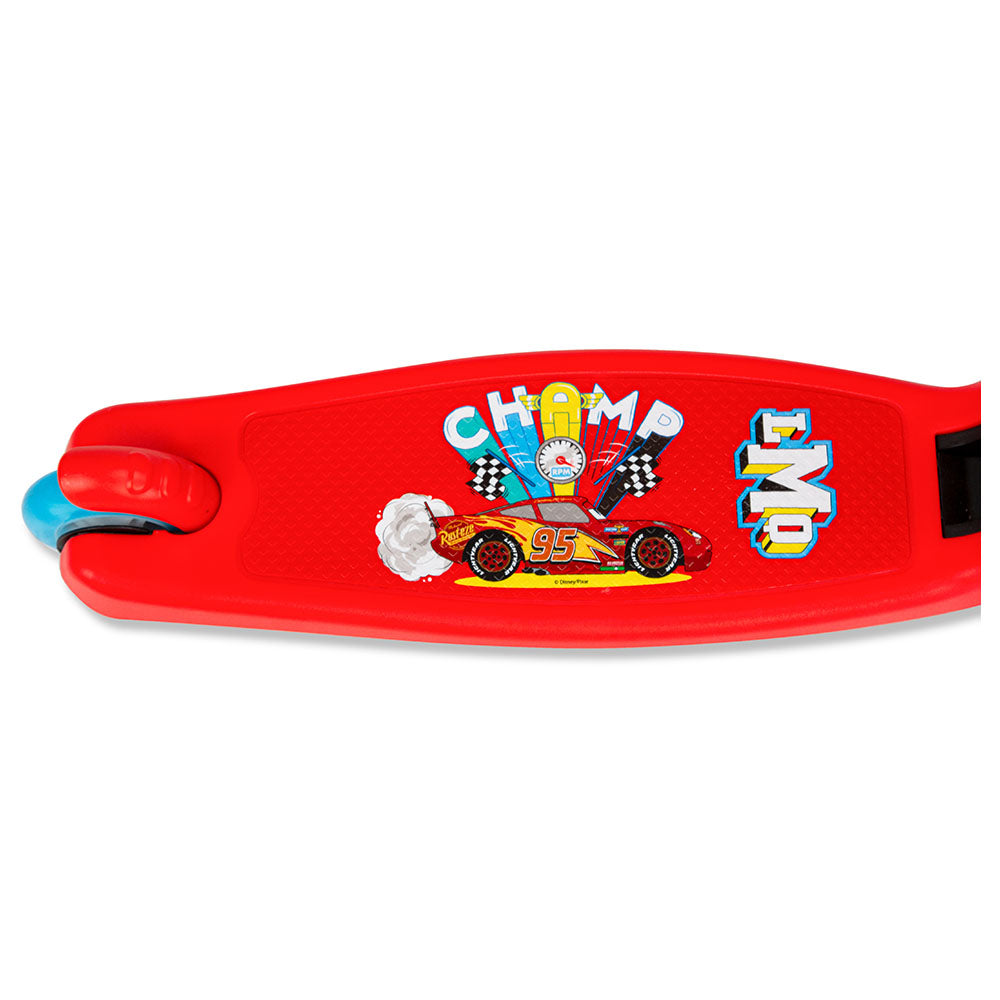 Spartan - Disney Cars 3-Wheel Light Up Scooter
