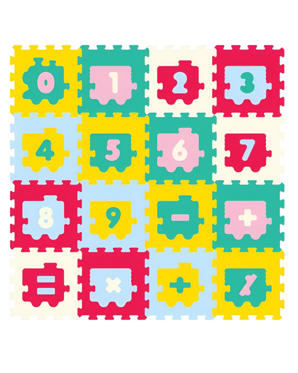 Sunta 16Pcs Number Train Puzzle