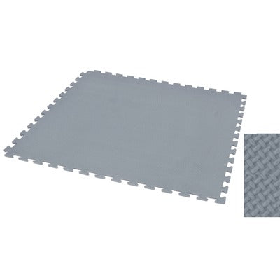 Sunta 1000 X 1000 X 24 Mm Mat With Borders (2Pcs Set)-Grey