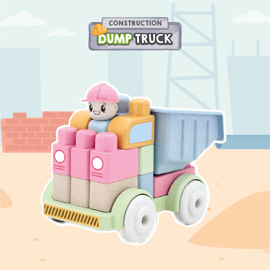Sunta Mijoy Blocks Dump Truck - 40Pcs