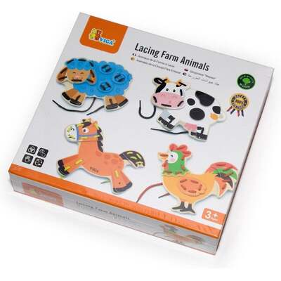 Viga - Lacing Farm Animals Lace