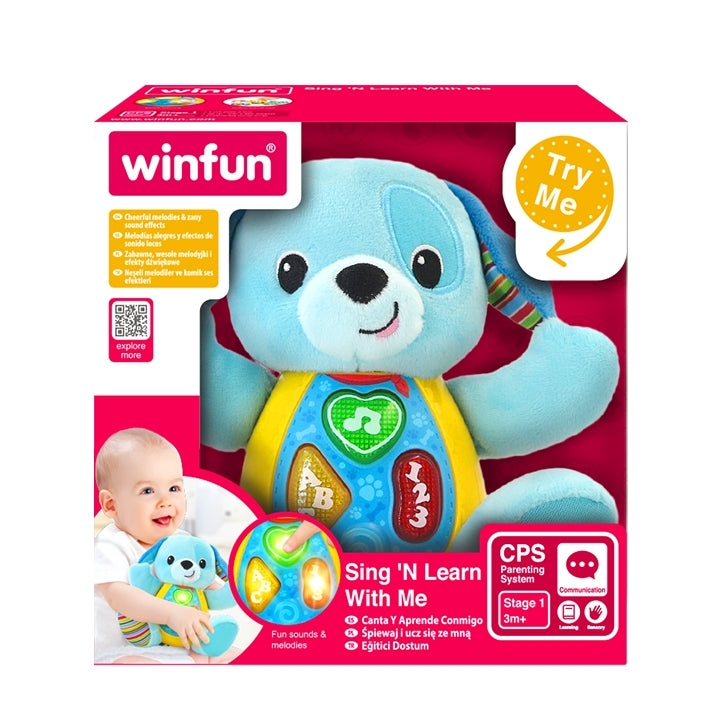 Winfun - Sing 'N Learn Animal Pal, Blueberry Pup