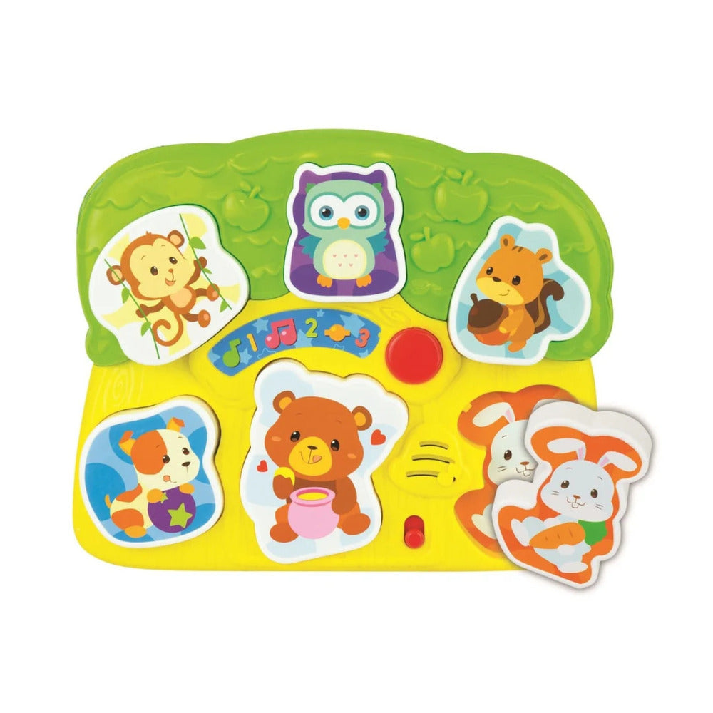 Winfun Lights N Sounds Animal Puzzle