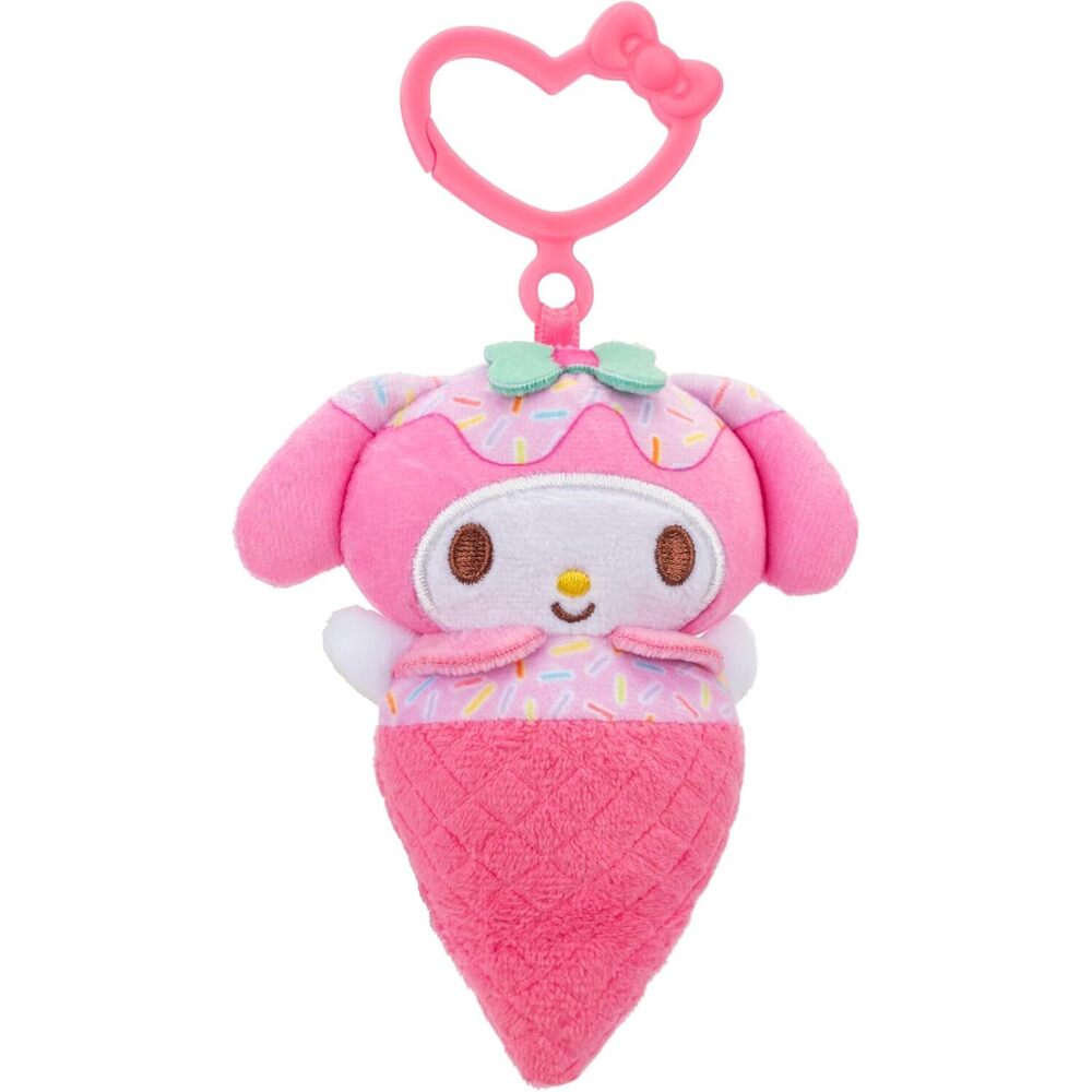 Hello Kitty Clip-On Plush Ice Cream W1-My Melody