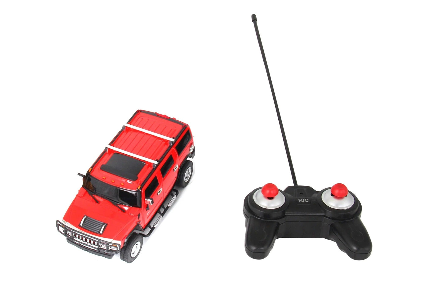 Wemzy - Rc Car Hummer H2 Remote-Red