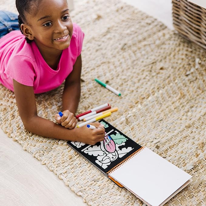 Melissa And Doug - Magic Velvet Animal Coloring Set