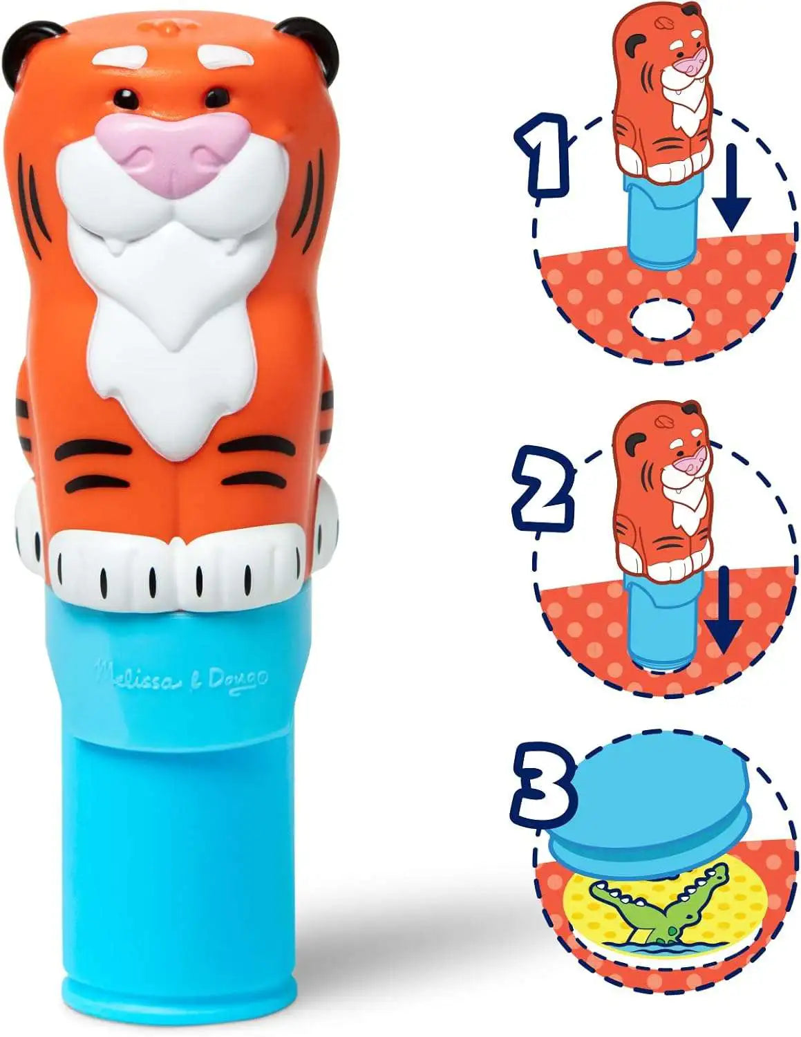 دفتر نشاطات بختم النمر – متعة الملصقات بلمسة واحدة