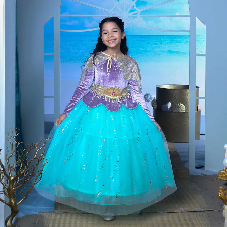 Golden Princess Ariel Prestige Dress up - XS