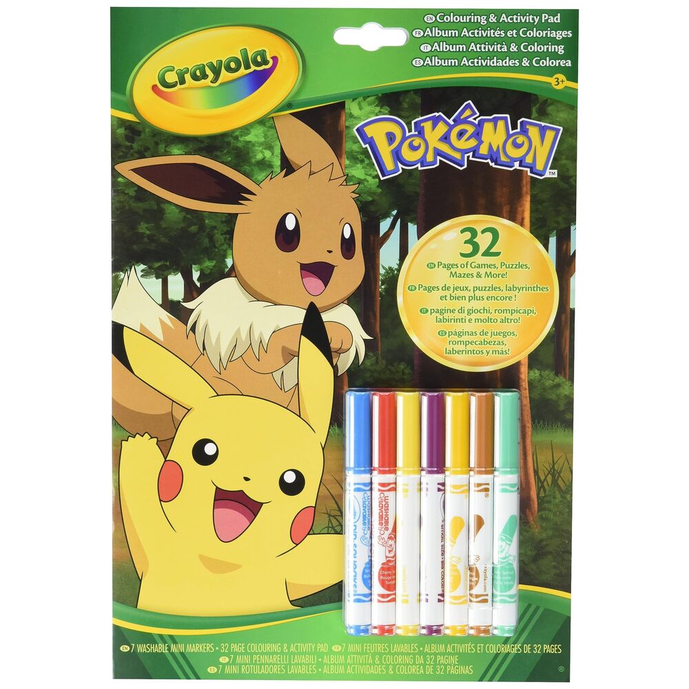 Crayola - Color And Activity Pokemon