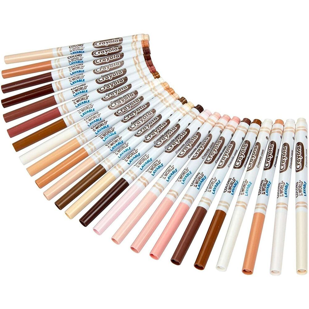 Crayola - 24 Washable Markers Colors