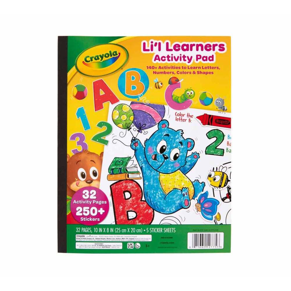 Crayola - Lil Learners Activity Pad 32-Pages