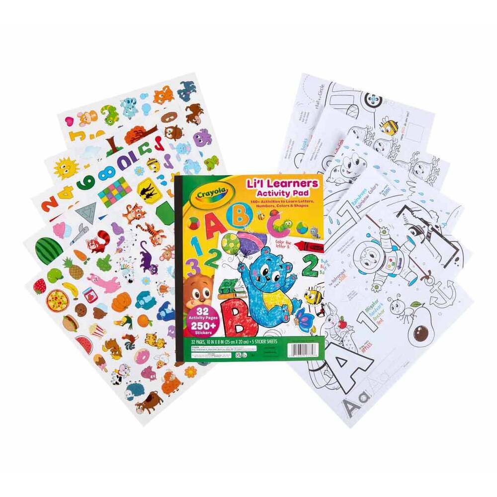 Crayola - Lil Learners Activity Pad 32-Pages