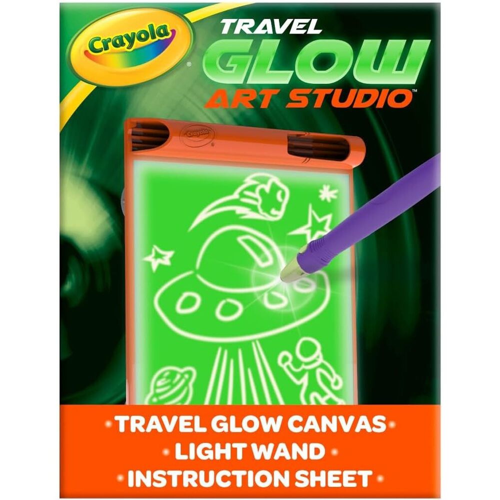 Crayola - Travel Glow In The Dark Art Studio