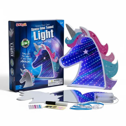 Space-time tunnel light-unicorn