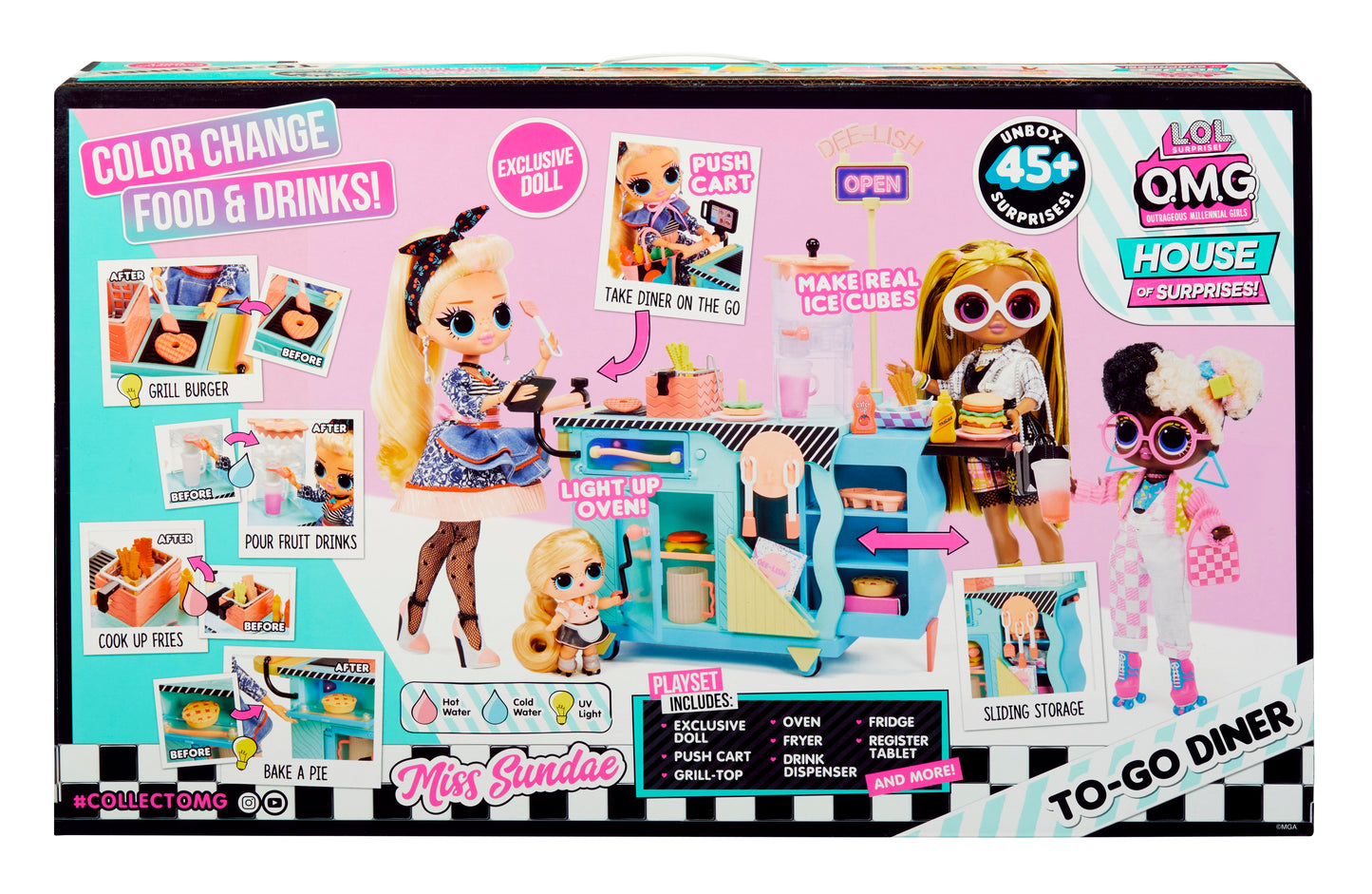To Go Diner Playset - 45 Surprises