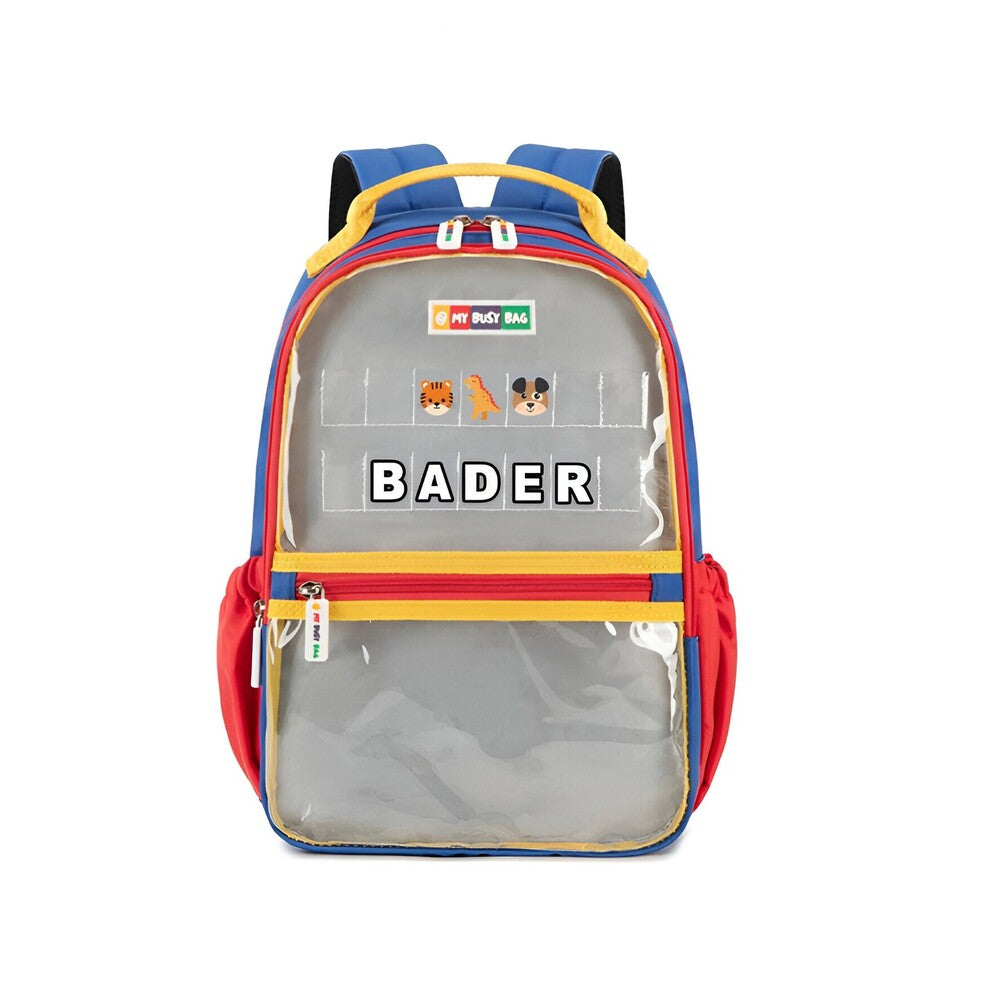 My Busy Kids - Activity bag for Boys 5 -7 Years - Red & Blue