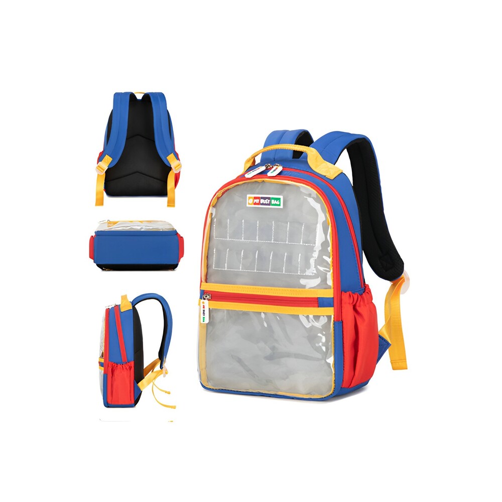 My Busy Kids - Activity bag for Boys 5 -7 Years - Red & Blue