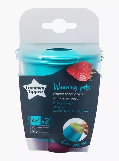 Tommee Tippee - Explora 2 X 4Oz Storage Pots