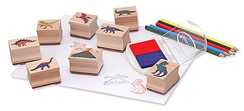 Melissa And Doug - Dinosaur Stamp Set