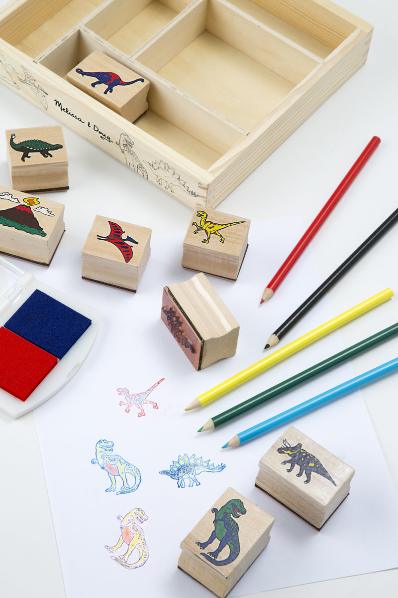 Melissa And Doug - Dinosaur Stamp Set