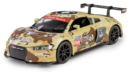 أودي R8 LMS GT3 معدنية – تفاصيل سباقات شنغهاي الأصلية