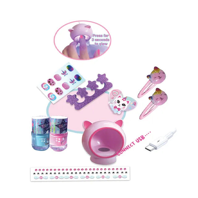 Pecoware Glow In The Dark Creative Nail Set