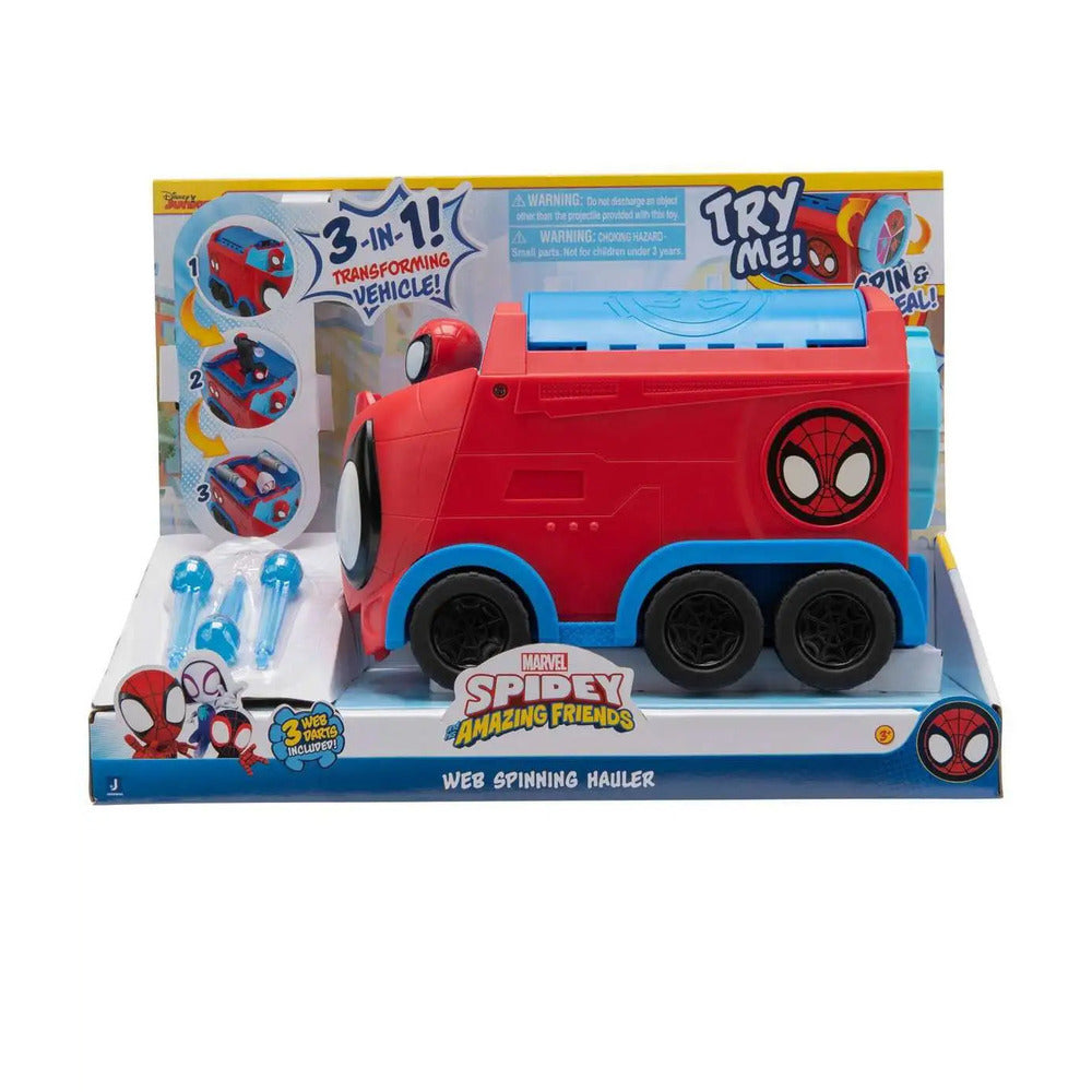 Spiderman - Transforming Web Spinning Hauler