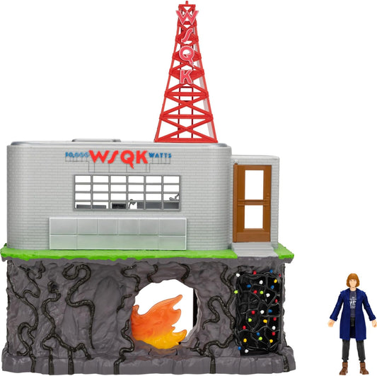 STRANGER THINGS SQUAWK HEADQUARTERS AND ROBIN PLAYSET