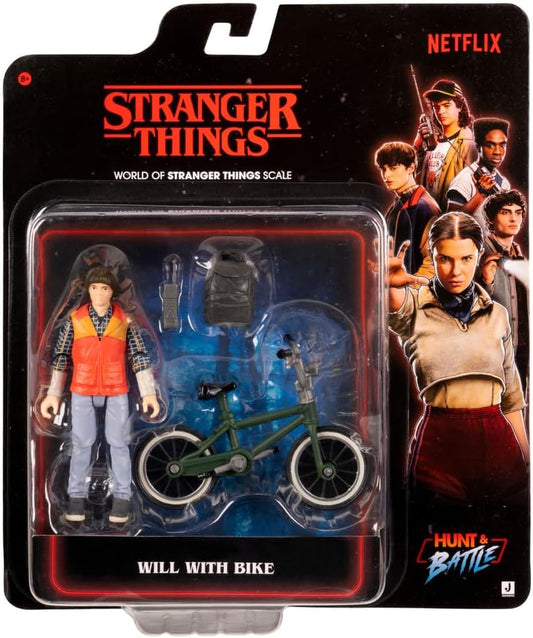 STRANGER THINGS WILL FIGURE WITH BIKE ASSORTED