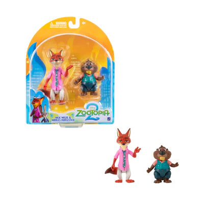 ZOOTOPIA 2 MOVIE 3IN FIGURES-(NICK & NIBBLES)ZOTP0061