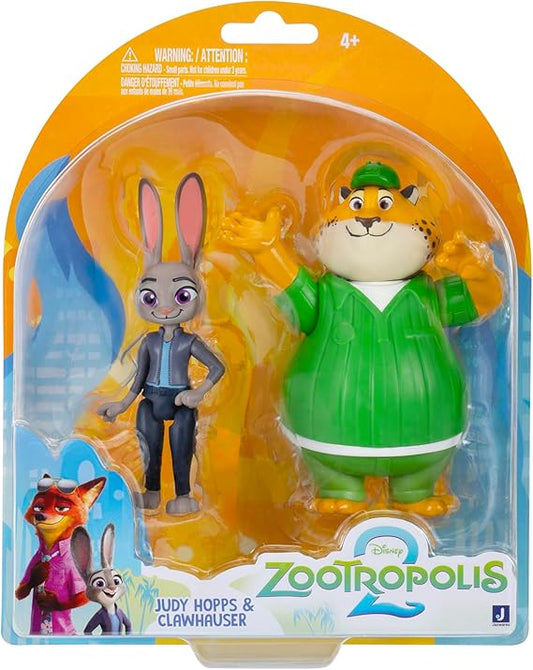 ZOOTOPIA 2 MOVIE 3IN FIGURES-(HOPPS & CLAWHAUSER)ZOTP0061