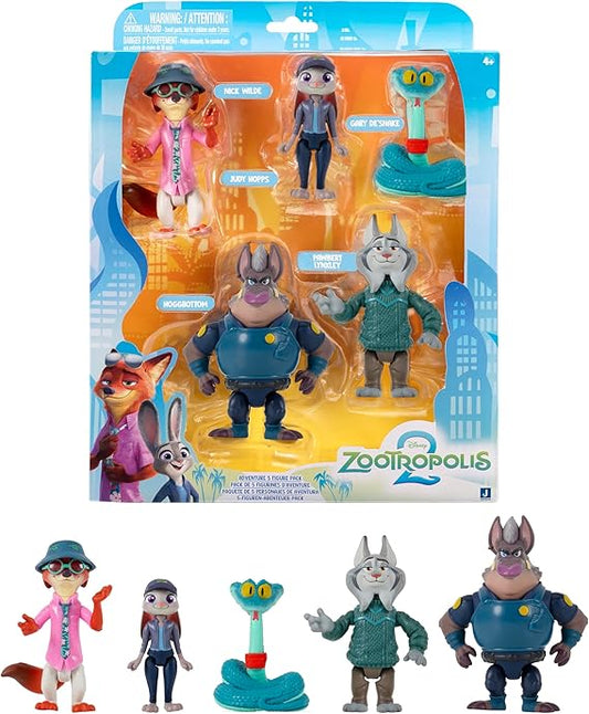 ZOOTOPIA 2 MOVIE 3IN ADVENTURE ASSORTED FIGURES