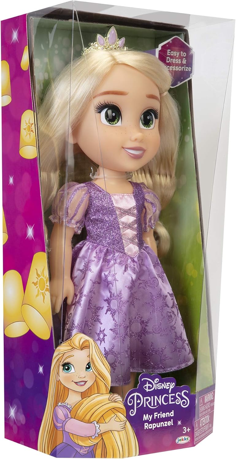 DISNEY PRINCESS TODDLER VALUE RAPUNZEL 15INCH 8ASST