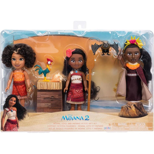 Jakks Pacific - Moana 2 And Friends Petite Set - 6 Inch